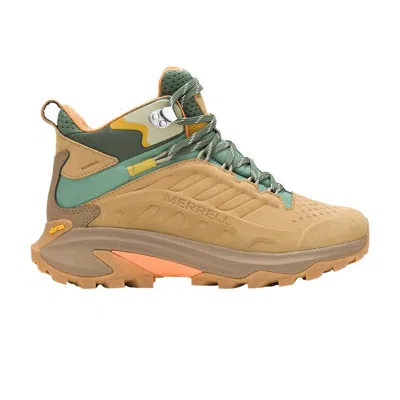 Pre-owned Merrell Wmns Moab Speed 2 Ltr Mid Waterproof 'tan' | Women's Size 8