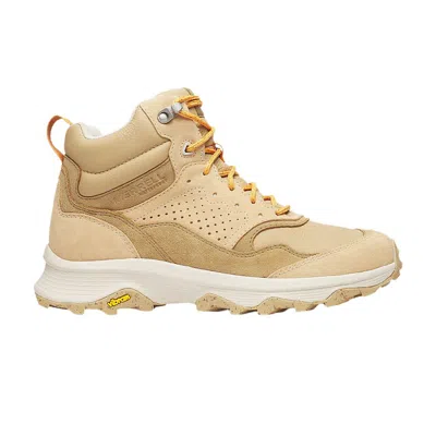 Pre-owned Merrell Wmns Speed Solo Mxd Mid Waterproof 'latte Sienna' | Cream | Women's Size 6 In White