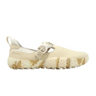 Pre-owned Merrell Wmns Wrapt Buckle Nubuck 'poplar' | Cream | Women's Size 8 In White