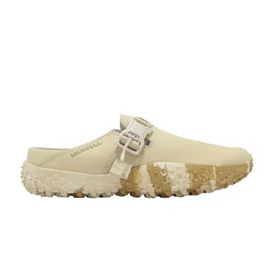 Pre-owned Merrell Wmns Wrapt Slide Nubuck 'poplar' | Cream | Women's Size 10.5
