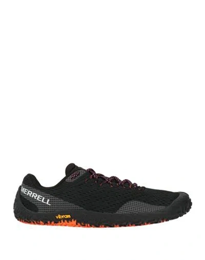 Merrell Woman Sneakers Black Size 8.5 Textile Fibers In Multi