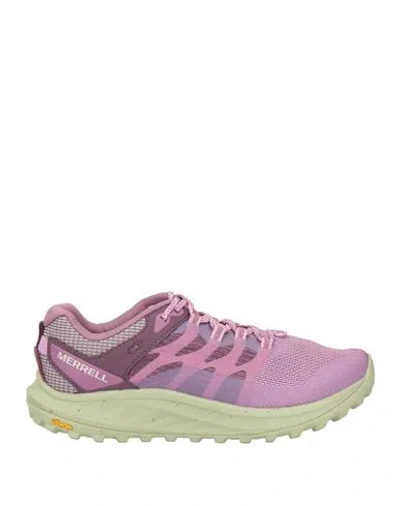 Merrell Woman Sneakers Purple Size 8.5 Textile Fibers