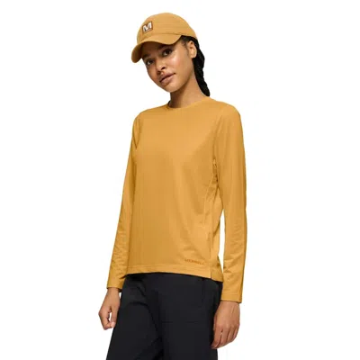 Merrell Women's Active Long Sleeve Tee In Yellow