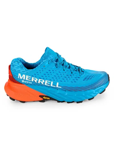 Merrell Women's Agility Peak 5 Colorblock Low Top Sneakers In Blue