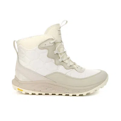 Merrell Women's Antora 3 Thermo Mid Waterproof Boot In Chalk