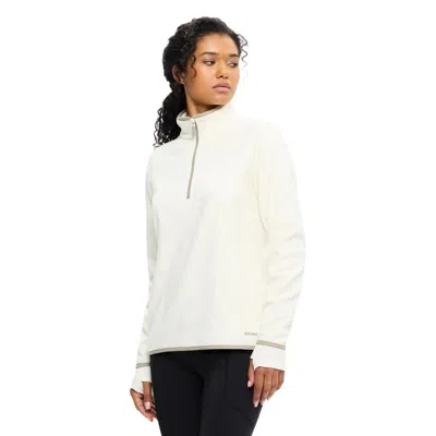 Merrell Women's Brimrock Quarter Zip Fleece In White