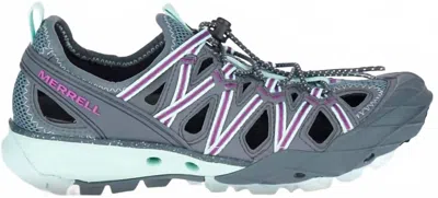 Merrell Women's Choprock Sandal In Blue Smoke In Gray