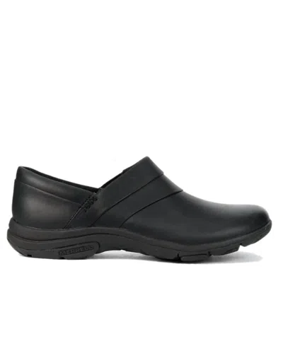 Merrell Women's Dassie Stitch Shoe - Medium In Black In Animal Print