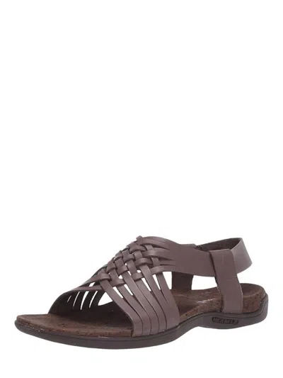 Merrell Women's District Mahana Backstrap Sandals In Falcon In Brown