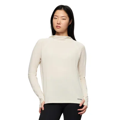 Merrell Women's Eliza Tencel Sun Hoody In White