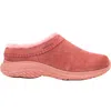 Merrell Encore Ice 5 Water Resistant Genuine Shearling Slip-on Shoe In Orange