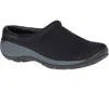 Merrell Encore Ice 5 Water Resistant Genuine Shearling Slip-on Shoe In Black