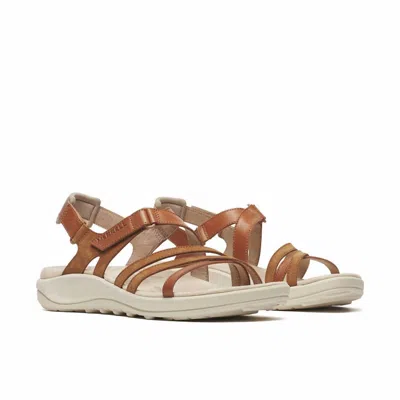 Merrell Women's Harbor Backstrap Sandal In Hazel Brown