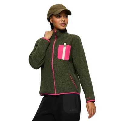 Merrell Women's Jungle Fleece Full Zip In Green