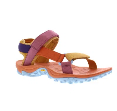 Merrell Women's Kahuna Web Hiking Sandals In Apricot Orange In Multi