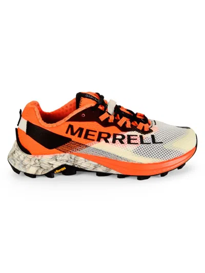Merrell Women's Long Sky Colorblock Sneakers In Orange Multicolor