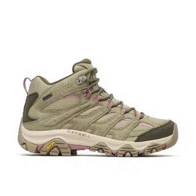 Merrell Women's Moab 3 Mid Gore-tex In Green