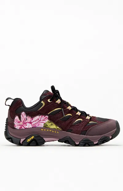Merrell Women's Moab 3 Opulent Sneakers In Purple In Burgundy