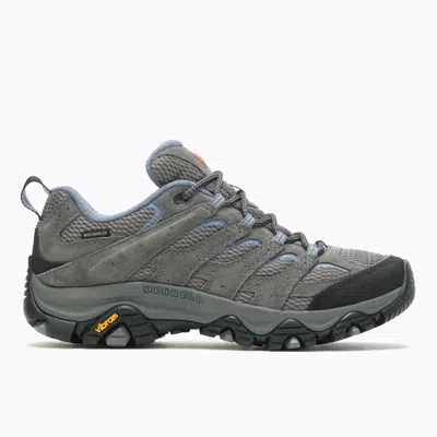 Merrell Women's Moab 3 Waterproof Wide Width In Gray
