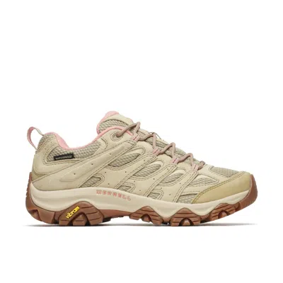 Merrell Women's Moab 3 Waterproof Wide Width In Nude