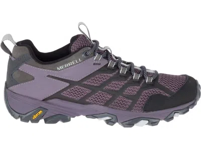 Merrell Women's Moab Fst 2 Waterproof Hiking Sneakers In Granite/shark In Purple