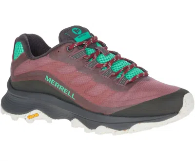 Merrell Women's Moab Speed Sneakers In Burlwood In Multi