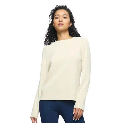 Merrell Women's Peakshadow Long Sleeve Waffle Tee In Neutral