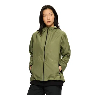 Merrell Women's Rain Shell Jacket In Green