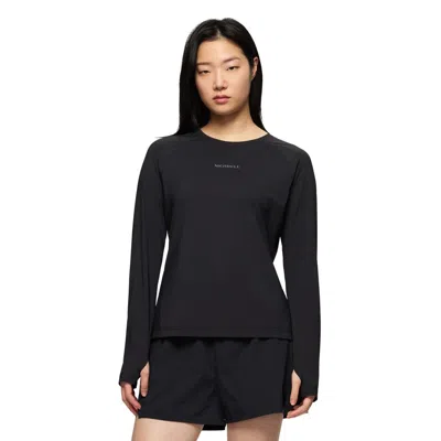 Merrell Women's Safan Long Sleeve Raglan Top In Orange