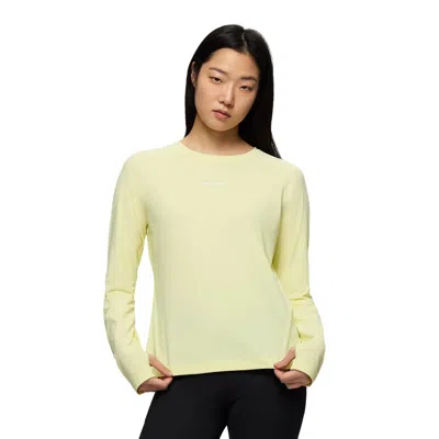 Merrell Women's Safan Long Sleeve Raglan Top In Yellow