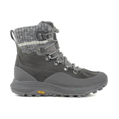 Merrell Women's Siren 4 Thermo Mid Zip Winter Boots In Charcoal In Pink