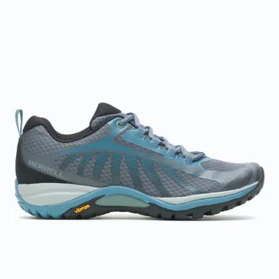 Merrell Women's Siren Edge 3 Hiking Shoes In Rock/bluestone In Multi