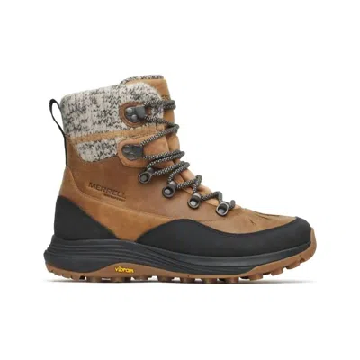 Merrell Women's Siren Thermo Waterproof Winter Hiking Boots In Brown