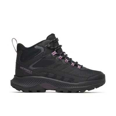 Merrell Women's Speed Strike 2 Mid Waterproof In Black