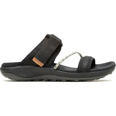 Merrell Terran 4 Toe Loop Sandal In Black