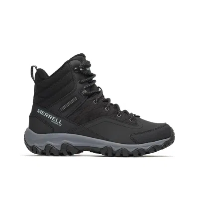 Merrell Women's Thermo Akita Mid Waterproof In Black