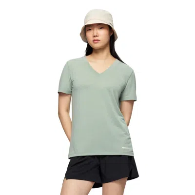 Merrell Women's Viva Tencel V-neck Tee In Neutral