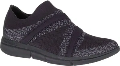 Merrell Women's Zoe Sojourn Knit Q2 Sneaker In Black/castlerock