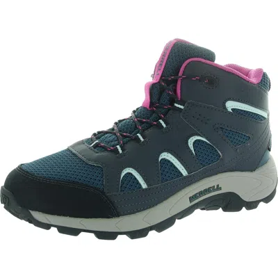 Merrell Womens Lace-up Mesh High-top Sneakers In Multi