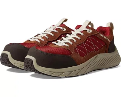 Merrell Work Alpine Sneakers Cf Women's Tortoise Suede Low Top Shoes Khd978 In Multi