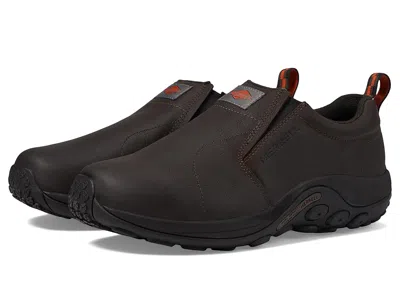 Merrell Work Jungle Moc Leather Slip Resistant In Brown