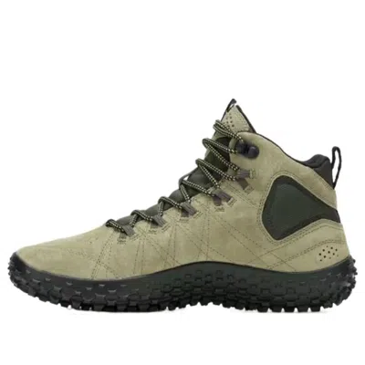 Merrell Wrapt Mid Waterproof 'olive Black' In Green