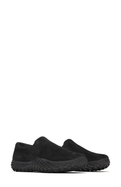 Merrell Wrapt Slip-on Waterproof Hiking Sneaker In Black