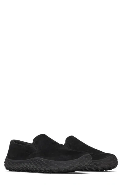 Merrell Wrapt Slip-on Waterproof Hiking Sneaker In Black