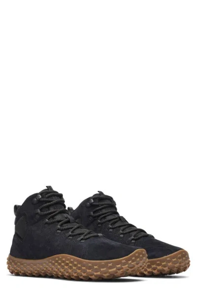 Merrell Wrapt Waterproof Mid Hiking Sneaker In Black