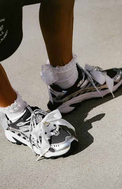 Merrell X Lonely Ghost Black Moab Speed 2k Sneakers In Animal Print