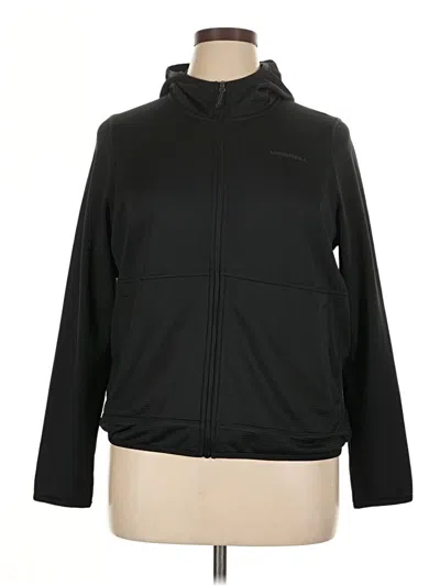 Pre-owned Merrell Zip Up Hoodie In Black