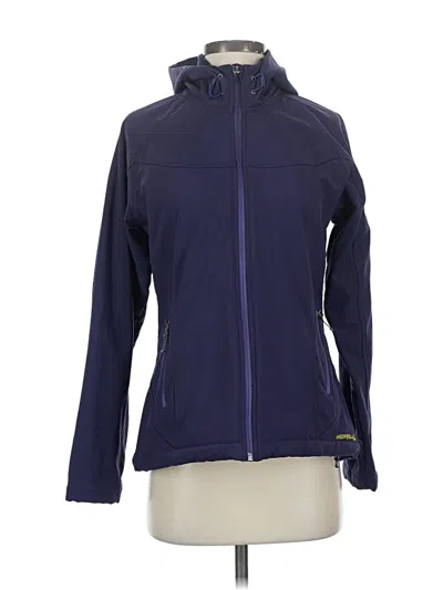 Pre-owned Merrell Zip Up Hoodie In Blue