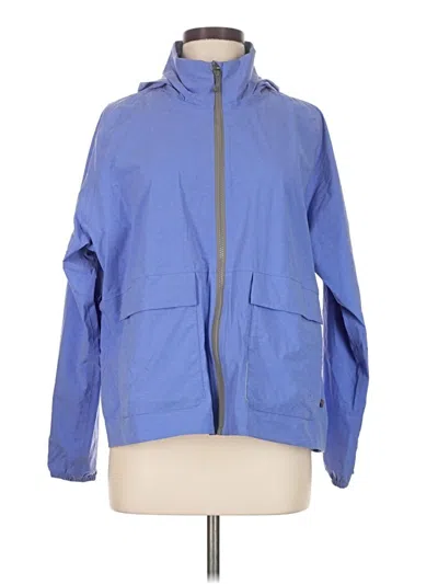 Pre-owned Merrell Zip Up Hoodie In Blue