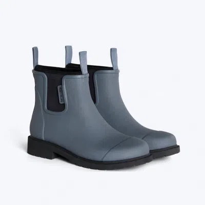 Merry People Women's Bobbi Ankle Rain Boot In Slate Gray In Multi